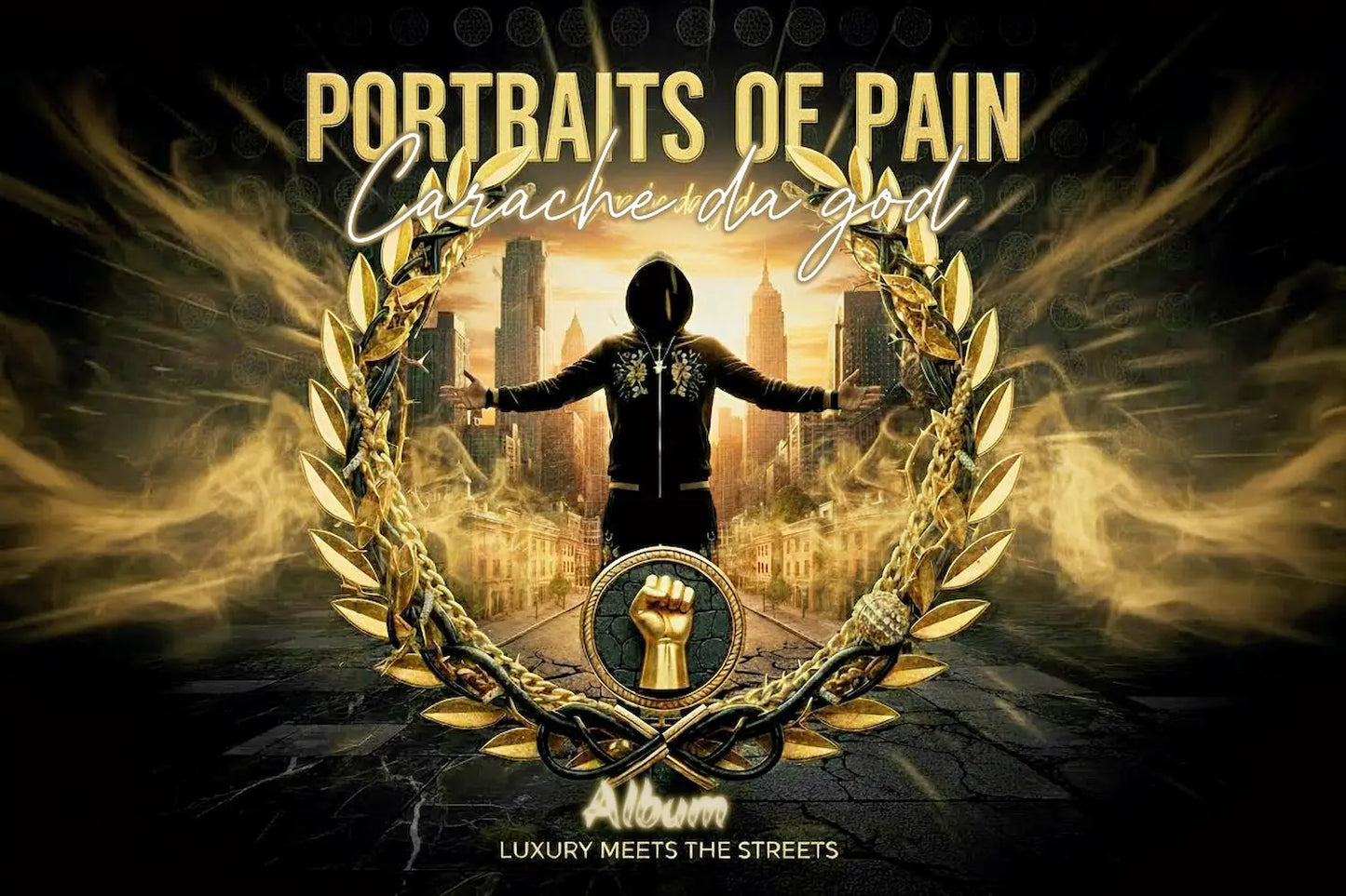 -Portraits of Pain – Hip-Hop Album by Carache da god | Silent Boss Moves