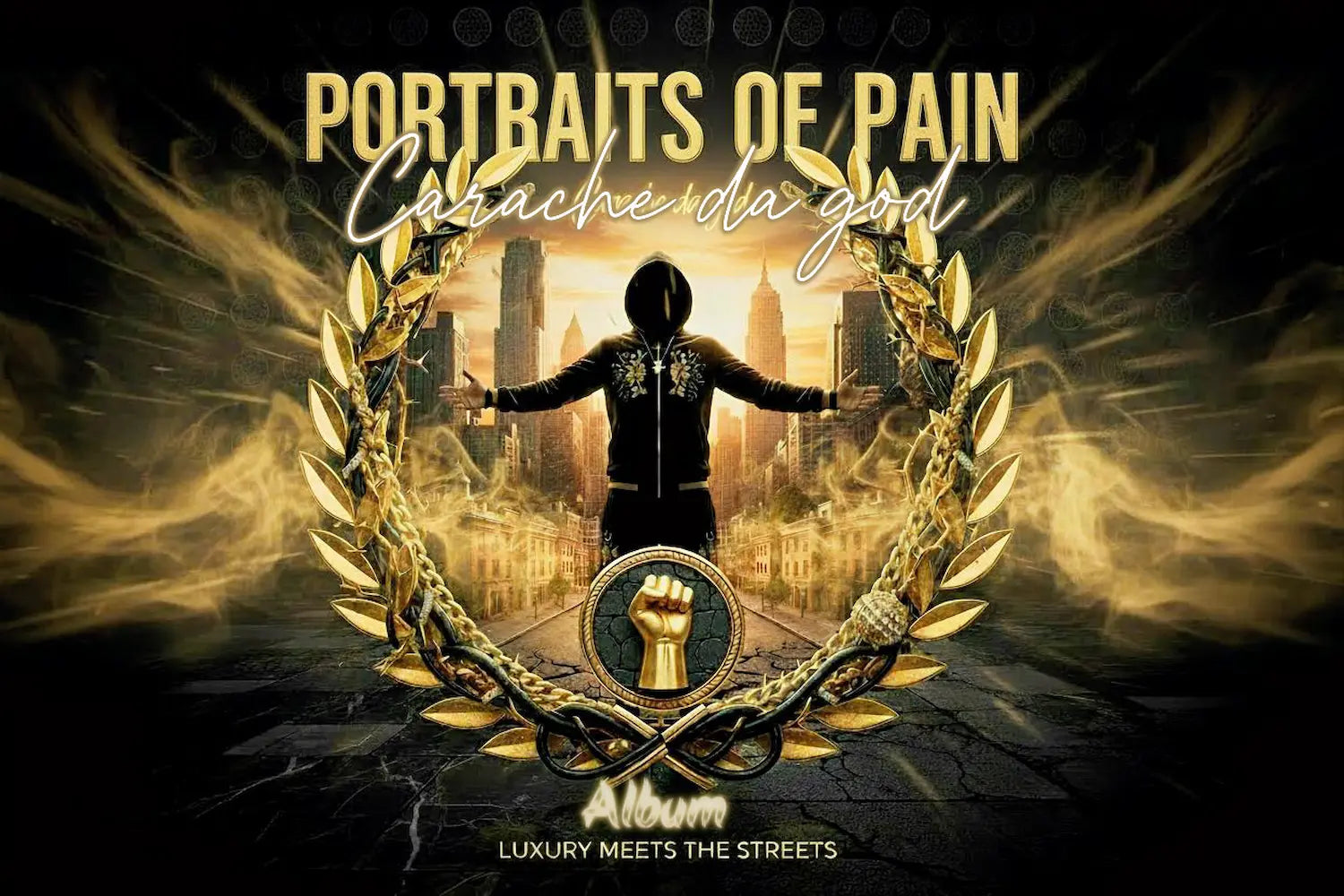 -Portraits of Pain – Hip-Hop Album by Carache da god | Silent Boss Moves